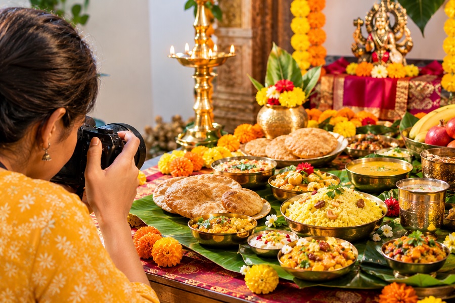 Dasara Food Photography Tourism: Exploring India�s Colourful Festive Dishes and Culinary Traditions